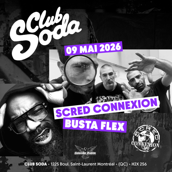 BUSTA FLEX x SCRED CONNEXION